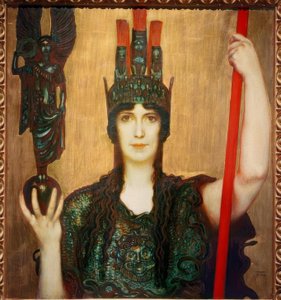 Pallade Atena da Franz von Stuck
